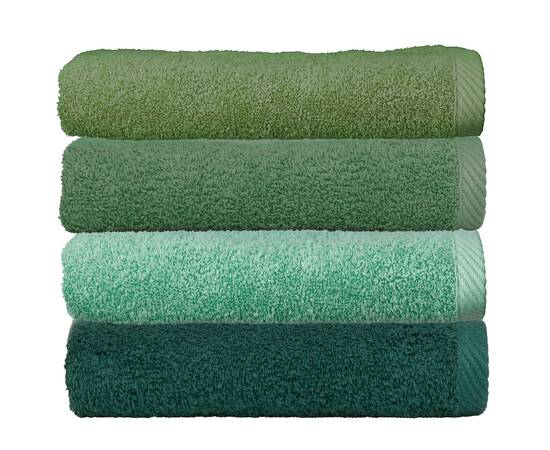 Полотенце-рукавичка для лица KELA Ladessa зеленые листья 15х21 см (24592), Цвет: зеленый, Размер: 15x21, изображение 2