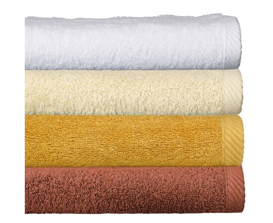 Полотенце KELA Ladessa кремовое 70х140 см (24583), Цвет: кремовый, Размер: 70x140, изображение 2