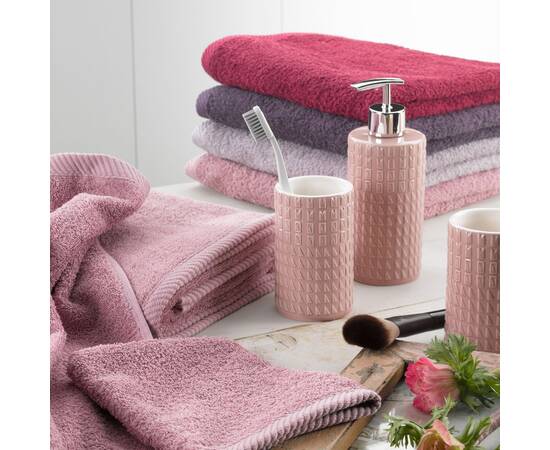 Полотенце KELA Ladessa светло-розовое 30х50 см (24027), Цвет: нежно-розовый, Размер: 30x50, изображение 2