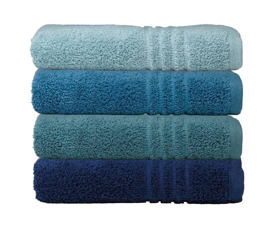 Полотенце KELA Leonora голубое 50х100 см (23462), Цвет: голубой, Размер: 50x100, изображение 2