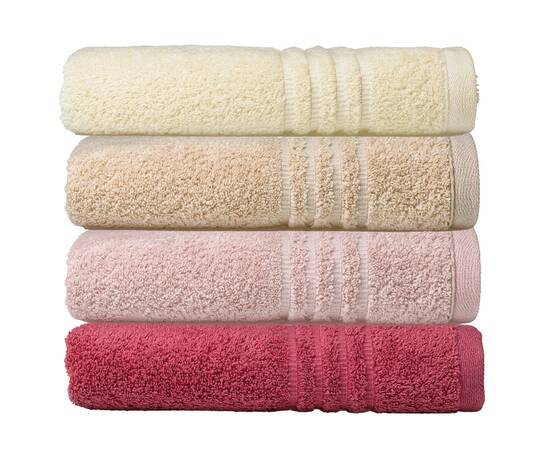 Полотенце KELA Leonora сухая роза 70х140 см(24607), Цвет: розовый, Размер: 70x140, изображение 2