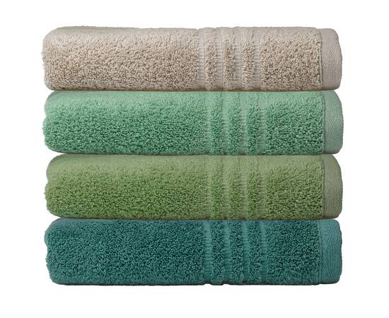 Полотенце KELA Leonora зеленый шалфей 70х140 см (23451), Цвет: фисташковый, Размер: 70x140, изображение 2