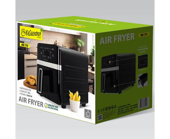 Аерофритюрниця Maestro 1900 W чаша на 9 л (MR759), зображення 4