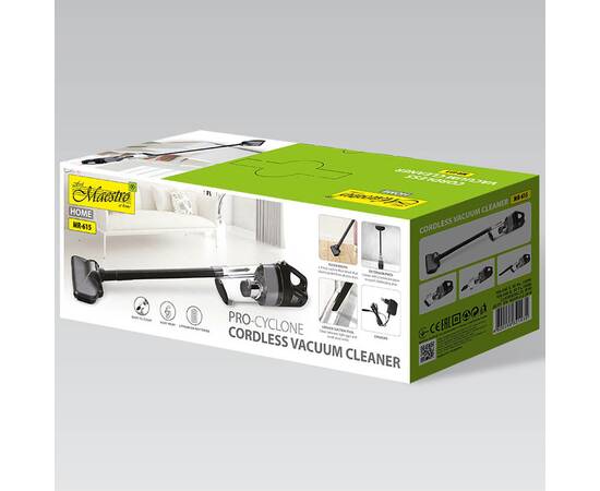 Бездротовий ручний пилосос Maestro (MR615), зображення 5