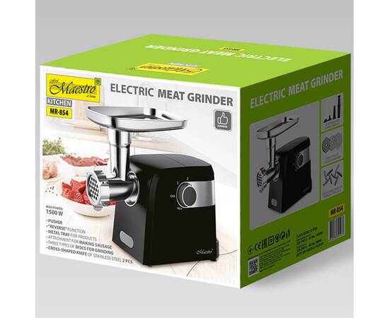 Мясорубка электрическая 1500 W Maestro (MR854), изображение 6