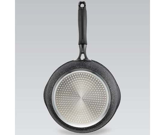 Сотейник Maestro 24 см індукційне дно (MR1213-24), Колір: чорний, Тип: сотейник, Форма: кругла, Діаметр (см): 24, зображення 4