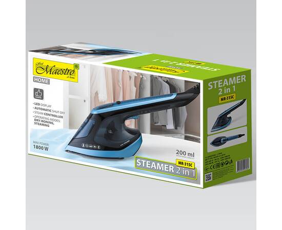 Праска-парогенератор 2 в 1 Maestro (MR315C), зображення 6