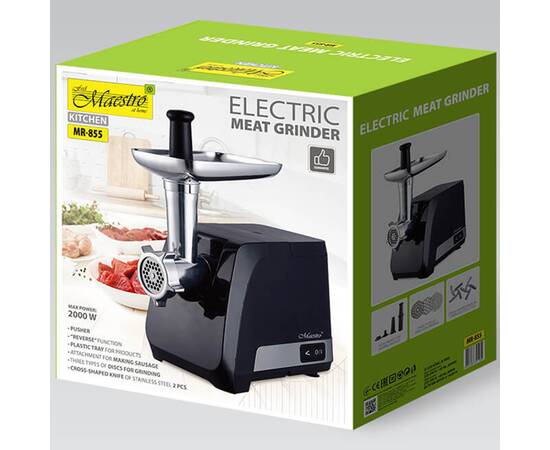 Мясорубка электрическая Maestro 2000 W (MR855), изображение 5
