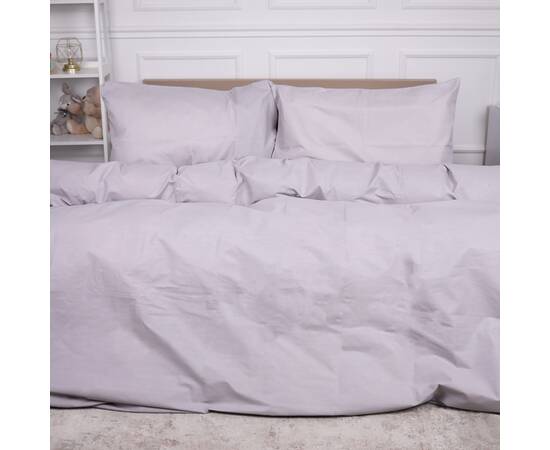 Наволочка MirSon Ranforce Elite 165703 Light Gray 40х40 (2200004710815), Колір: сірий, Тип: наволочки, Розмір: 40x40, зображення 2