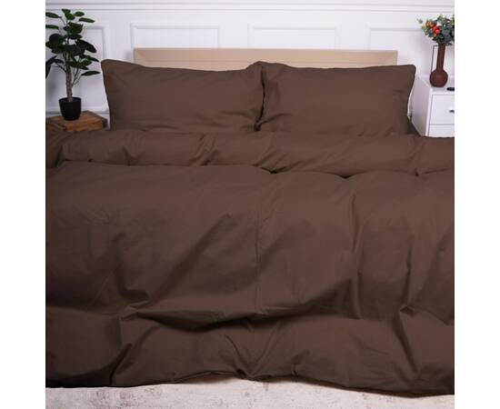 Пододеяльник Mirson Ranforce Elite 191217 Chocolate Perla 143х210 (2200004621753), Цвет: шоколадный, Тип: пододеяльники, Размер: 143x210, изображение 2