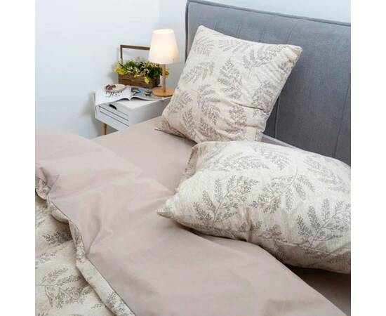 Постільна білизна 24251 ранфорс 2шт(143х210) Вілюта, Розмір: сімейний 2шт(145x210), Основний колір: бежевий, зображення 2