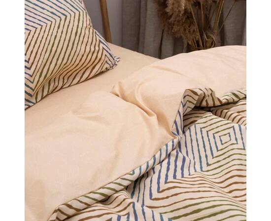 Постельное белье 24258 ранфорс 2шт(143х210) Вилюта, Размер: семейный 2шт(145x210), Основной цвет: бежевый, изображение 2