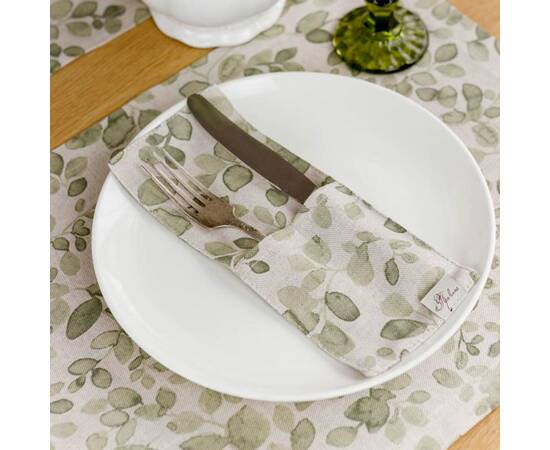 Чехол для приборов 10х24 Тереза Листочки Прованс (034565), изображение 2