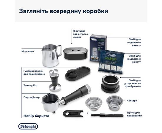 Кавоварка DeLonghi EC 9155 MB, зображення 5