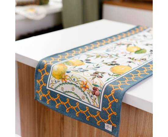 Дорожка 40х140 Наполі Прованс (035302), Тип: дорожки (раннеры), Цвет: желтый, Форма скатерти: прямоугольная, Размер: 40x140, изображение 3