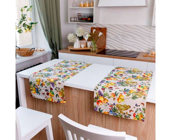 Дорожка 40х140 Верона Прованс (035523), Тип: дорожки (раннеры), Цвет: желтый, Форма скатерти: прямоугольная, Размер: 40x140, изображение 3