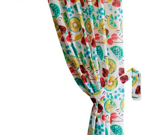 Гардина 140х250 Red cherries Прованс (034907), зображення 2