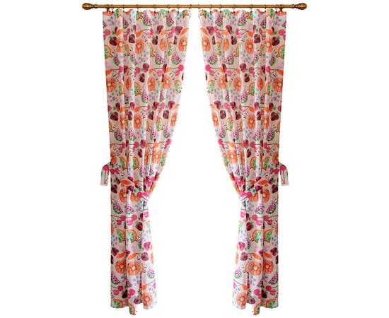 Гардина 140х250 Violet cherries Прованс (034905), изображение 2