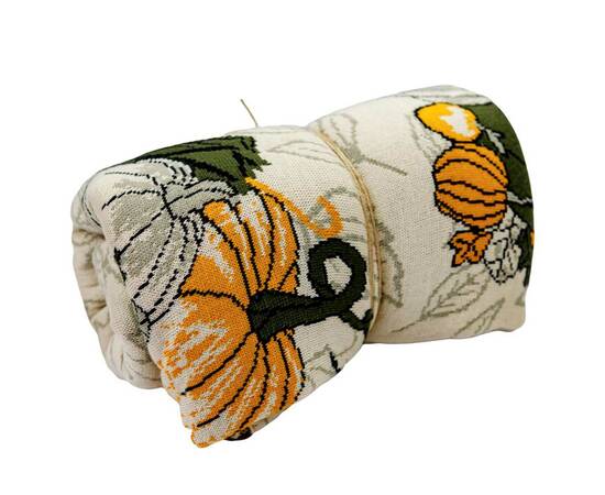 Плед 90х130 Щасливий гарбуз Прованс (034444), Цвет: желтый, Размер: 90x130, изображение 2