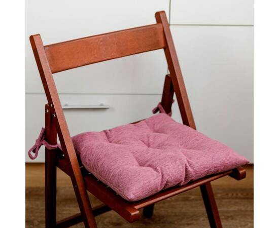 Подушка на стілець 40х40 CHENILLA Бузкова Прованс (034849), Колір: бузковий, Розмір: 40x40, зображення 2