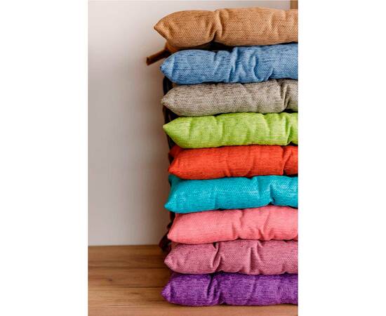 Подушка на стілець 40х40 CHENILLA Розова Прованс (034847), Колір: рожевий, Розмір: 40x40, зображення 3