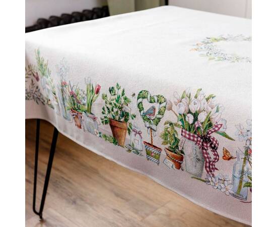 Скатерть 160х300 GARDEN Прованс (035346), Тип: скатерти, Цвет: зеленый, Форма скатерти: прямоугольная, Размер: 160x300, изображение 3