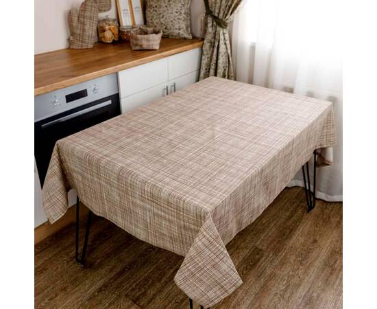 Скатерть 133х220 Тереза Клітинка Прованс (034488), Тип: скатерти, Цвет: коричневый, Форма скатерти: прямоугольная, Размер: 133x220, изображение 2