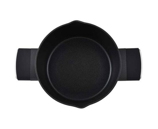 Каструля з кришкою Bergner Ion 2 л (BG-35800-BK), Тип: каструля, Об'єм: 2 л, Колір: чорний, зображення 3