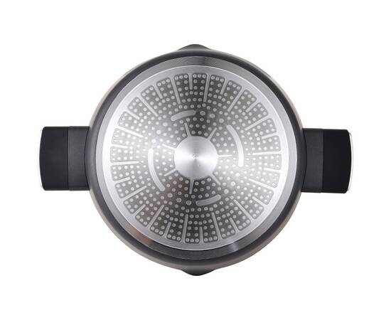 Каструля з кришкою Bergner Ion 6 л (BG-35802-BK), Тип: каструля, Об'єм: 6 л, Колір: чорний, зображення 4