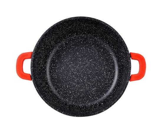 Кастрюля с крышкой Bergner Chroma 24 см 5 л (BG-30115-BK), Тип: кастрюля, Объем: 5 л, Цвет: черный, изображение 3