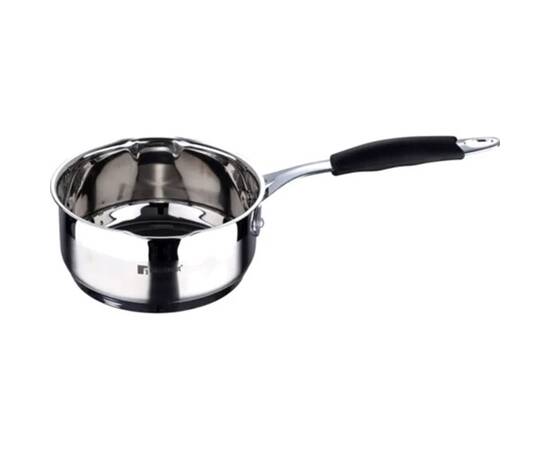 Ковш Bergner Midnight 1.3 л (BG-32125-MM), Тип: ковш, Объем: 1,3 л, Цвет: серебряный, изображение 2