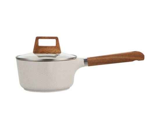 Ківш із кришкою Bergner Naturally 16 см 2 л (BG-30635-CR), Тип: ківш, Об'єм: 2 л, Колір: кремовий, зображення 2