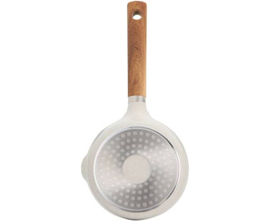 Ківш із кришкою Bergner Naturally 16 см 2 л (BG-30635-CR), Тип: ківш, Об'єм: 2 л, Колір: кремовий, зображення 4