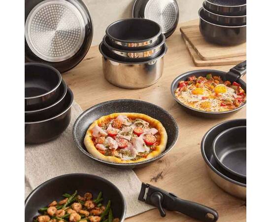 Набор ковшей со съемной ручкой Bergner Click & cook, 1.5/2.1/3 л (BG-32293-MM), изображение 6