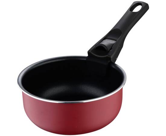 Набор ковшей со съемной ручкой Bergner Click & cook, 16/18/20 см 4 предмета (BG-31608-RD), изображение 4