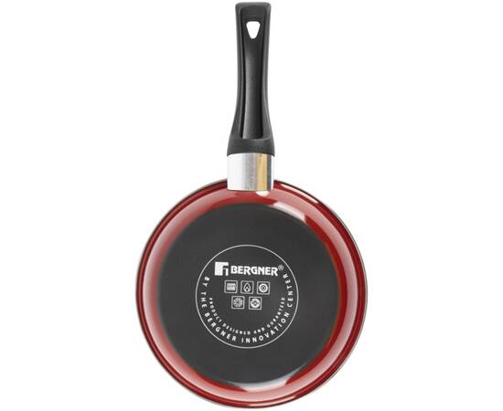 Набір сковорідок Bergner Classique 20/26 см червона (BGEU-5757), зображення 3