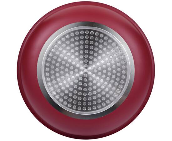 Набір сковорідок з ручкою Bergner Click & cook, 22/26 см червоний (BG-31605-RD), зображення 3