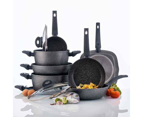 Сковорода Bergner OrIon 24 см (BG-8509-MBG), изображение 5