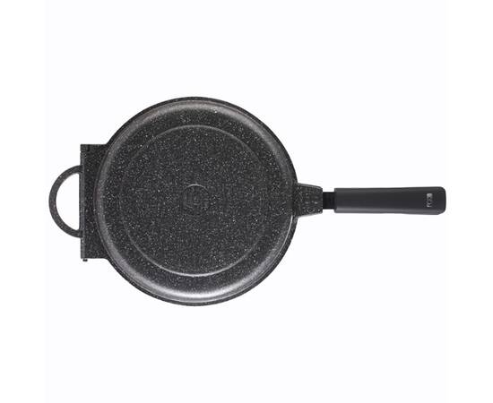 Сковорода-гриль двостороння Bergner OrIon 26 см (BG-35100-GY), зображення 4