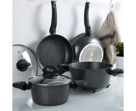 Сковорода-гриль Bergner OrIon 35.5x28.3 см (BG-8523-MBG), зображення 5