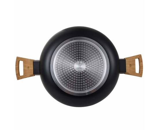 Сотейник з кришкою Bergner Earth black 28 см (BG-32038-BK), зображення 3