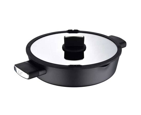 Сотейник із кришкою Bergner Ion 3.37 л (BG-35803-BK), зображення 2