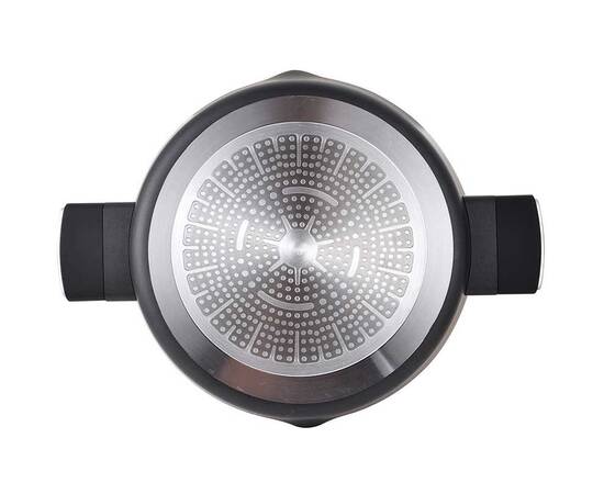 Сотейник із кришкою Bergner Ion 3.37 л (BG-35803-BK), зображення 3