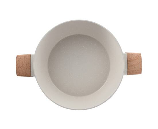 Сотейник з кришкою Bergner Naturally 28 см (BG-34747-CR), зображення 2