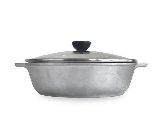 Сковорода алюминиевая со стеклянной крышкой 240х60 мм Monolith Brizoll (5-2460-6), Цвет: серебряный, Тип: сковорода, Форма: круглая, Диаметр (см): 24, изображение 2