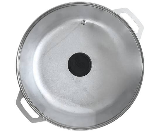 Сковорода алюминиевая со стеклянной крышкой 240х60 мм Monolith Brizoll (5-2460-6), Цвет: серебряный, Тип: сковорода, Форма: круглая, Диаметр (см): 24, изображение 3