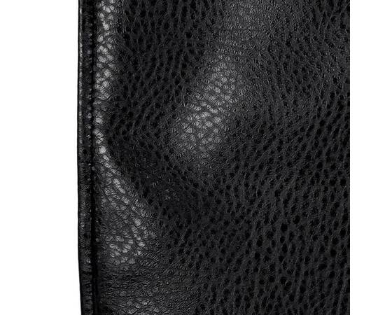 Чохол на табурет 35х35 чорний з екошкіри Прованс (034069), Колір: чорний, Розмір: 35x35, зображення 3