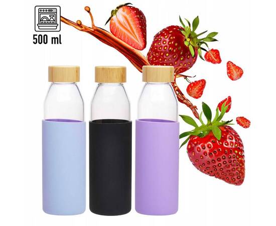 Бутылка стеклянная Kamille (9022), изображение 2