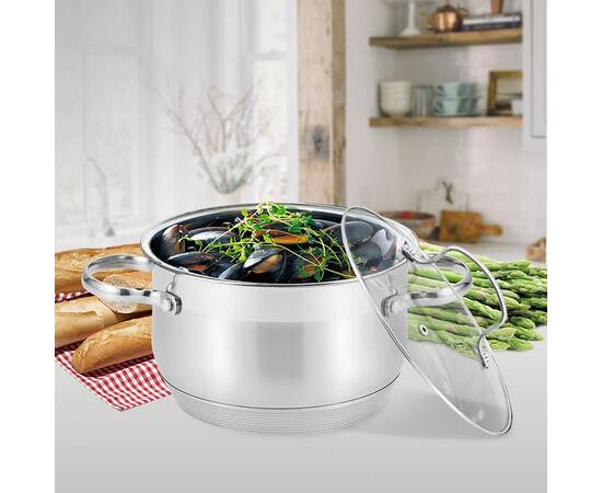 Каструля 26 см, 8,2 л Maestro Basic (MR3512-26), зображення 2