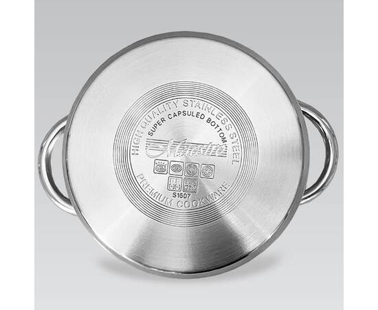 Каструля 26 см, 8,2 л Maestro Basic (MR3512-26), зображення 4